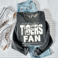 Tigers | Don’t ask me why i’m a Fan Digital Design in both Off-White & Black, PNG