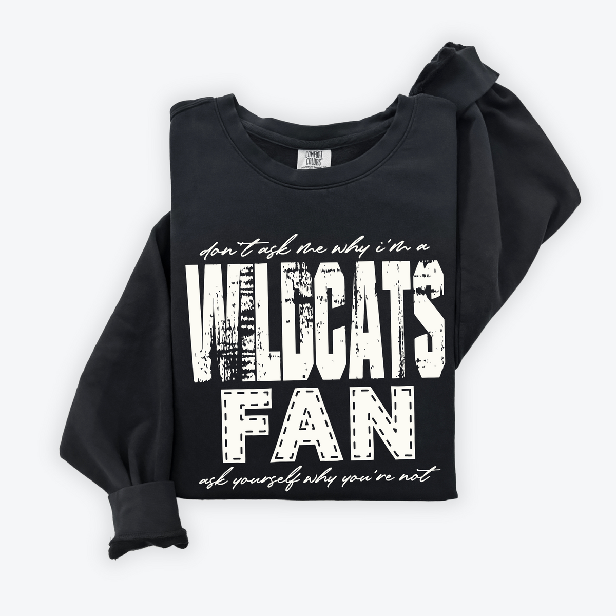 Wildcats | Don’t ask me why i’m a Fan Digital Design in both Off-White & Black, PNG