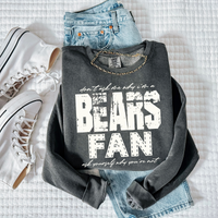 Bears | Don’t ask me why i’m a Fan Digital Design in both Off-White & Black, PNG