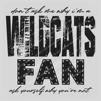 Wildcats | Don’t ask me why i’m a Fan Digital Design in both Off-White & Black, PNG