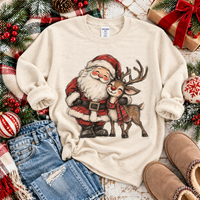 Santa's Little Sidekick Digital Design, PNG