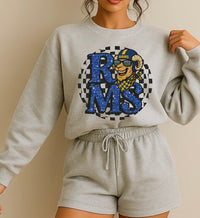 NFL Checkered Mascot Circle Digital Bundle (32)