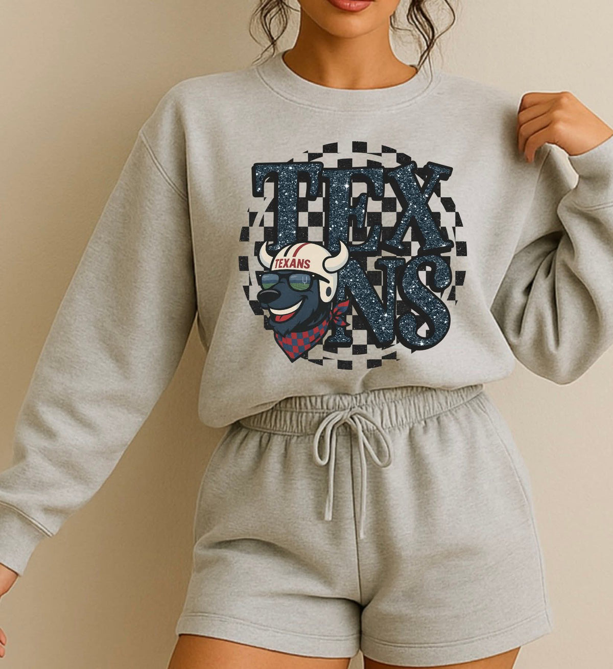 NFL Checkered Mascot Circle Digital Bundle (32)