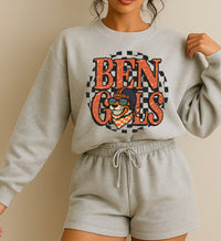 NFL Checkered Mascot Circle Digital Bundle (32)