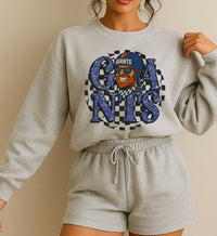 NFL Checkered Mascot Circle Digital Bundle (32)