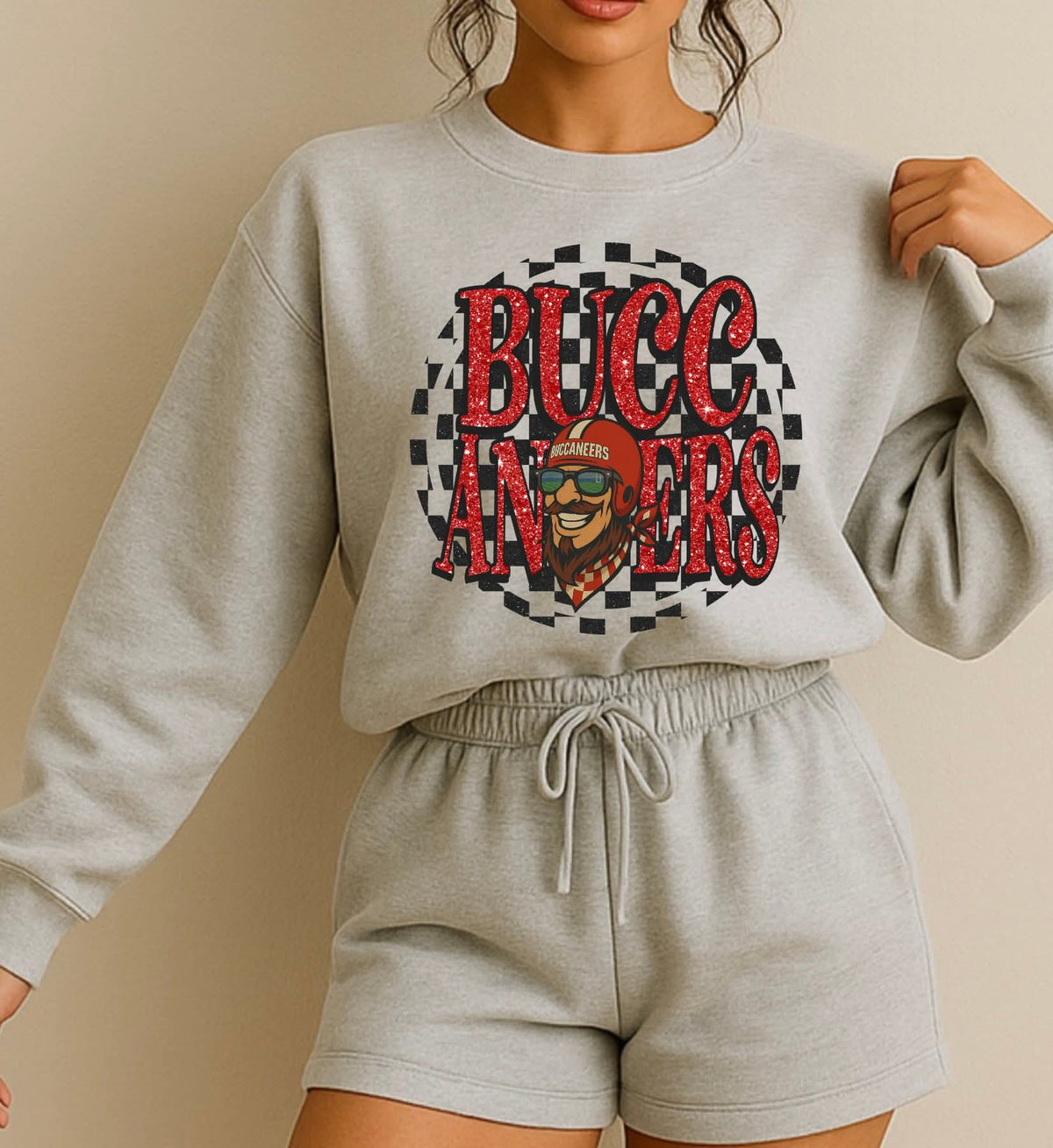 NFL Checkered Mascot Circle Digital Bundle (32)