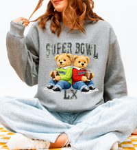 Super Bowl LX Preppy Plush Bears Digital, PNG