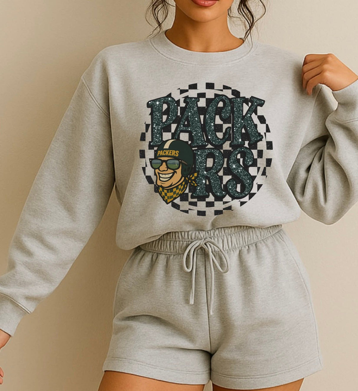 NFL Checkered Mascot Circle Digital Bundle (32)