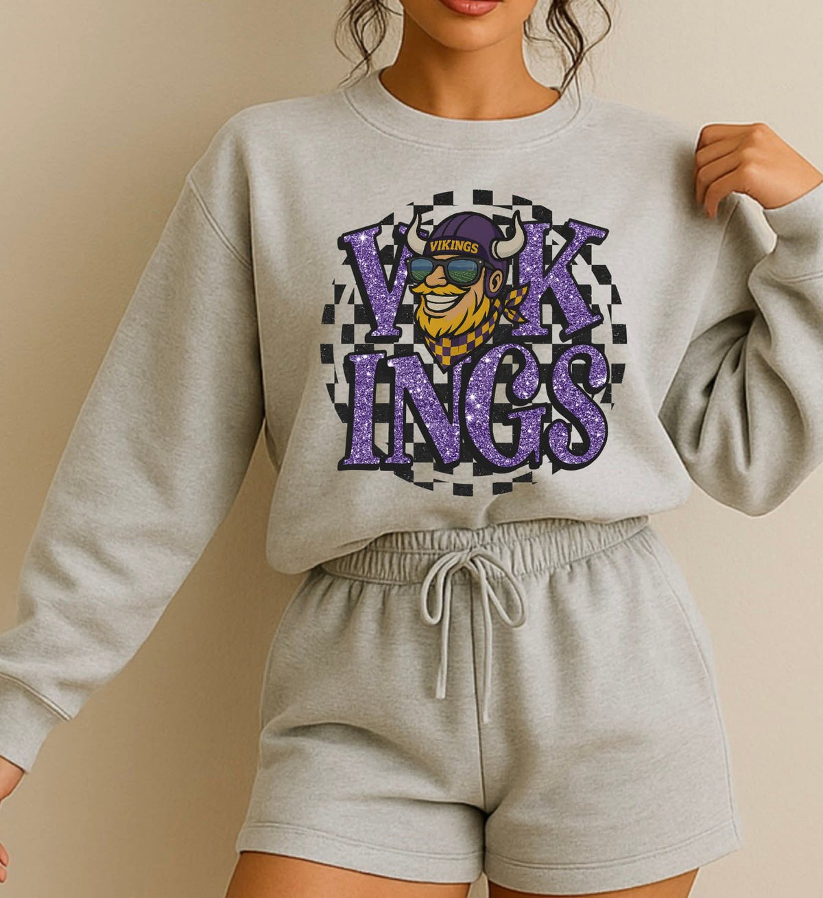 NFL Checkered Mascot Circle Digital Bundle (32)