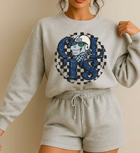 NFL Checkered Mascot Circle Digital Bundle (32)