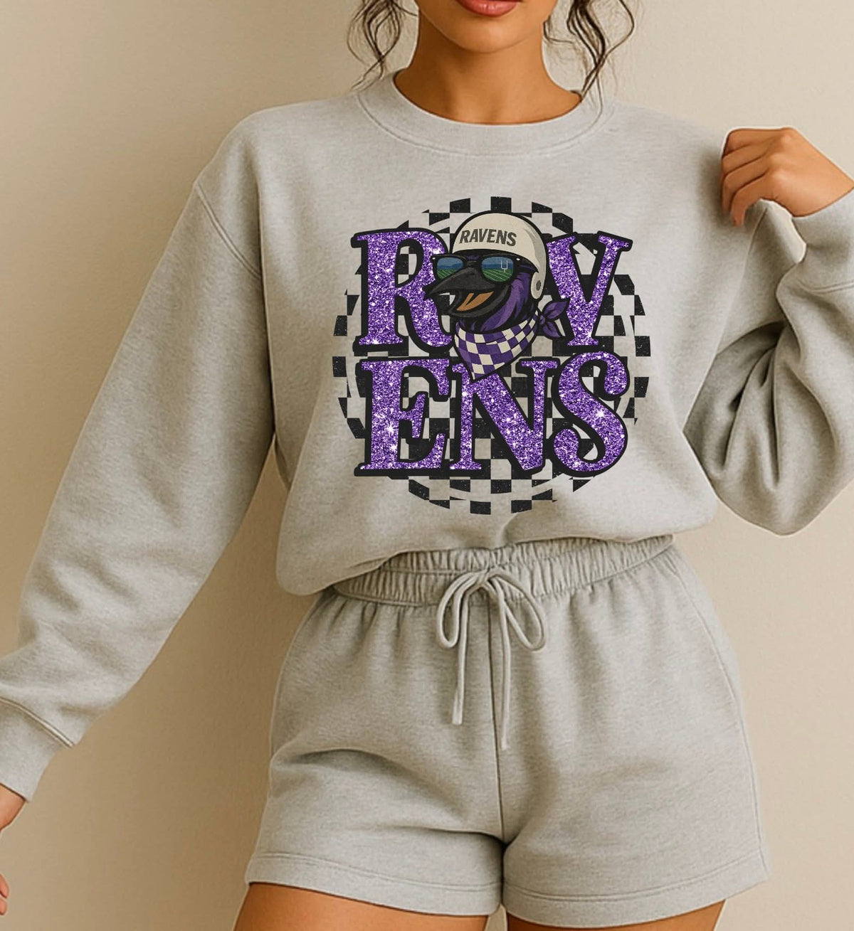 NFL Checkered Mascot Circle Digital Bundle (32)