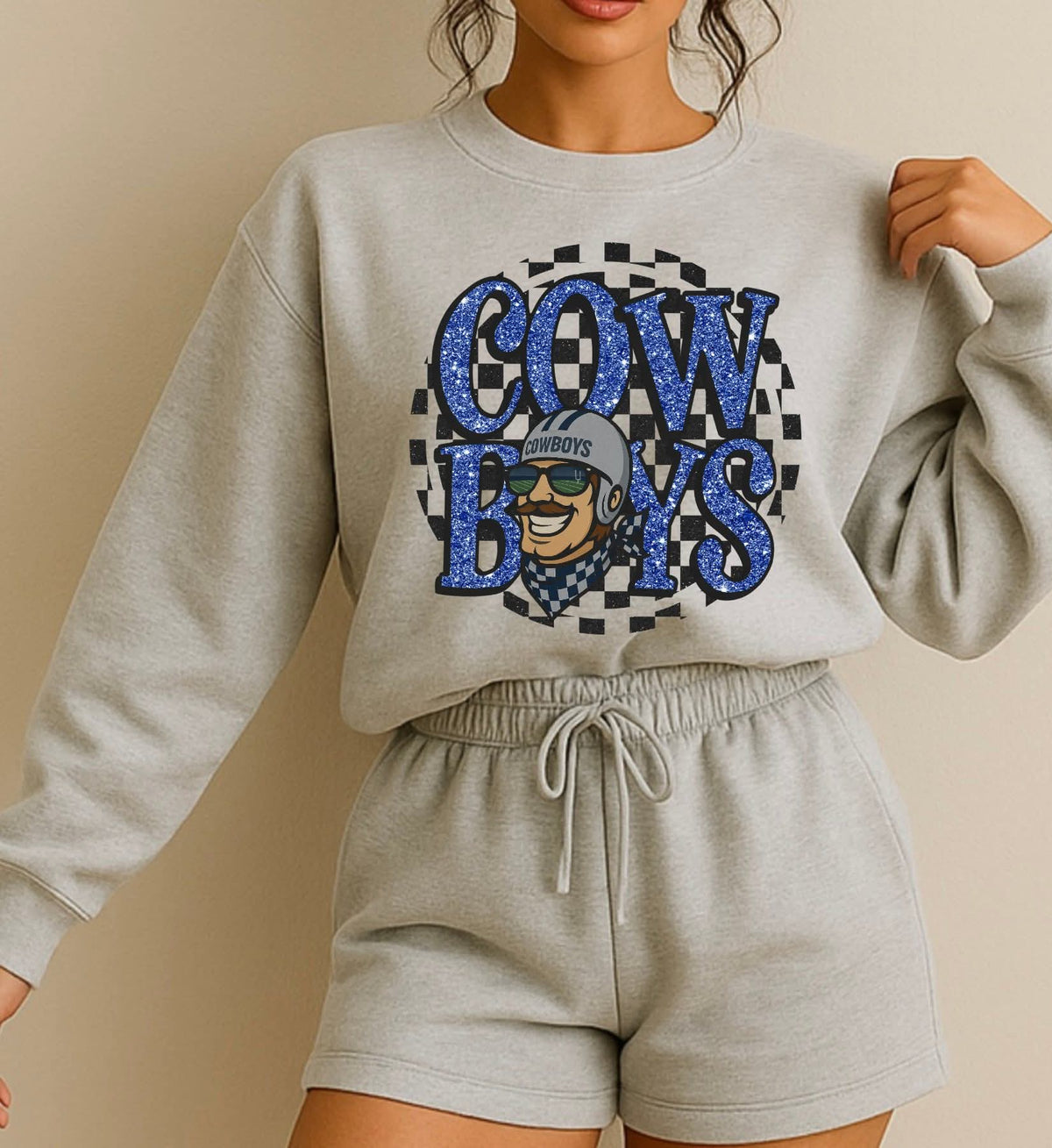 NFL Checkered Mascot Circle Digital Bundle (32)