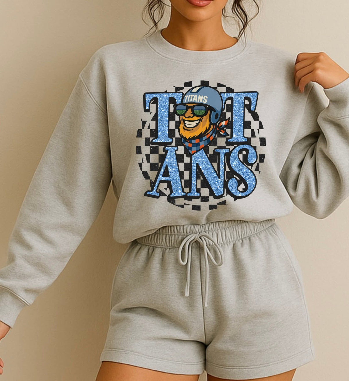 NFL Checkered Mascot Circle Digital Bundle (32)