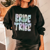 Bride Tribe Halographic Bling Digital Design, PNG