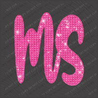 MS Mississippi Diamond Glitter Bling  Digital Design, PNG