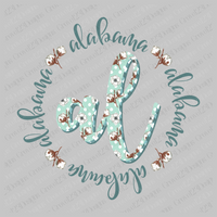 AL Alabama Cotton and Gingham