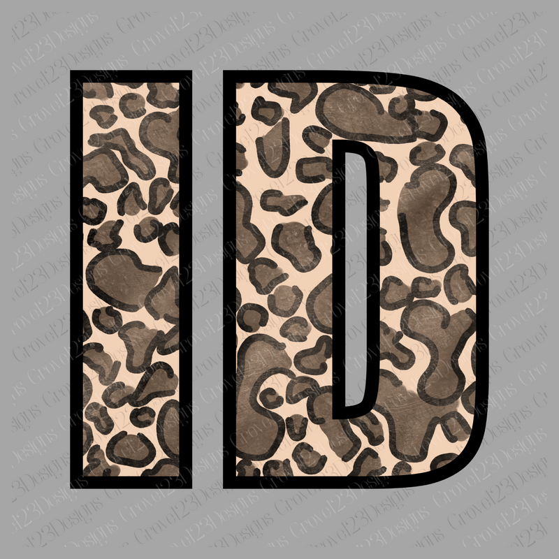 ID Idaho Leopard Design
