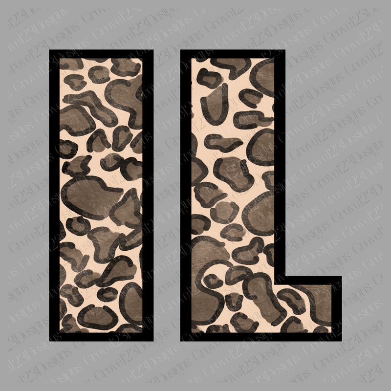 IL Illinois Leopard Design