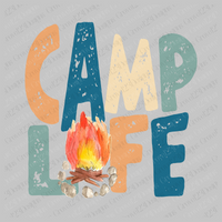 Camp Life Fire Neutrals Distressed